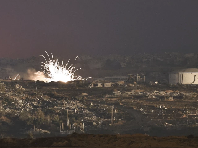 an explosion in gaza as seen from the israeli side of the israel gaza border on july 13 2025 reuters an explosion in gaza as seen from the israeli side of the israel gaza border on july 13 2025 reuters