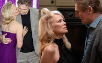 pamela anderson and liam neeson address dating rumors during today interview pamela anderson and liam neeson address dating rumors during today interview