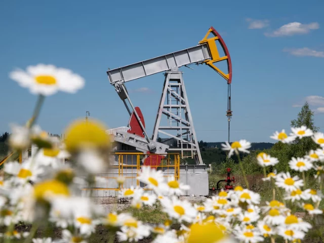 a view shows an oil pump jack outside almetyevsk in the republic of tatarstan russia july 14 2025 photo reuters