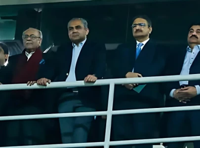 former pcb chairpersons praise gaddafi stadium s rapid transformation