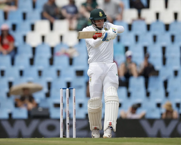 corbin bosch played a rapid knock of unbeaten 81 in his maiden test innings photo afp