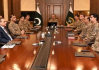 chief of army staff coas general syed asim munir chairs special corps commanders conference ccc meeting at general headquarters ghq in rawalpindi on may 2 2025 photo ispr