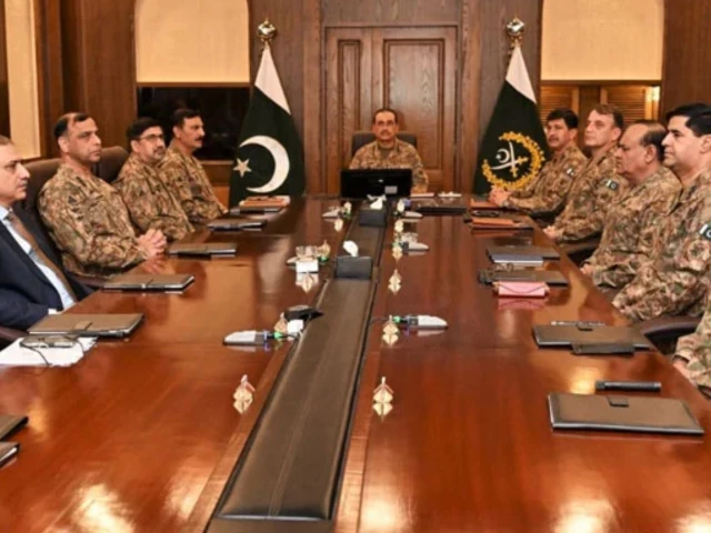 chief of army staff coas general syed asim munir chairs special corps commanders conference ccc meeting at general headquarters ghq in rawalpindi on may 2 2025 photo ispr chief of army staff coas general syed asim munir chairs special corps commanders conference ccc meeting at general headquarters ghq in rawalpindi on may 2 2025 photo ispr