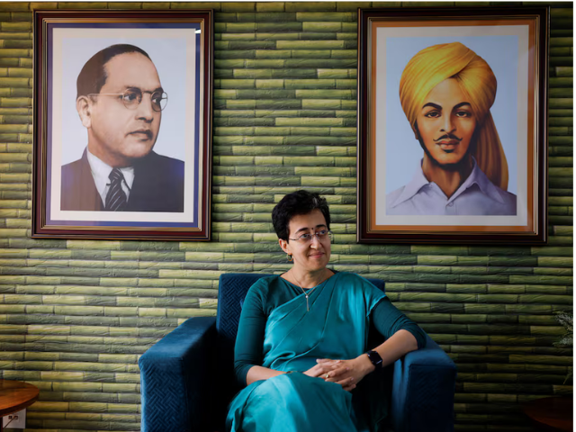 atishi singh set to become india s second female chief minister