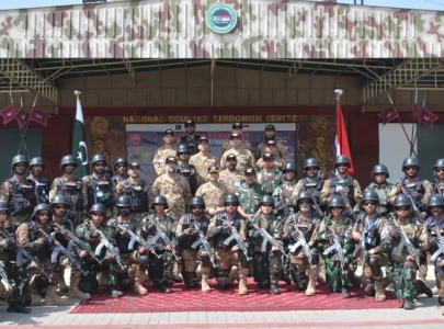 pakistan and indonesia hold joint counter terrorism military exercise
