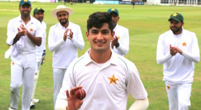 won t let them dominate naseem on bowling to root stokes