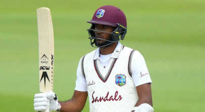 brathwaite holder hit fifties as west indies take first innings lead