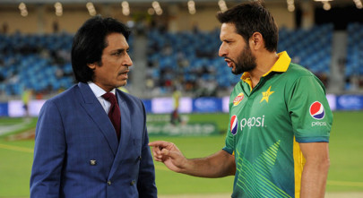 shahid afridi reacts to ramiz raja s appointment as pcb chairman shahid afridi reacts to ramiz raja s appointment as pcb chairman