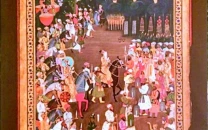 where the sky bleeds henna