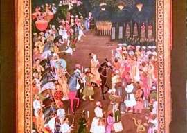 where the sky bleeds henna