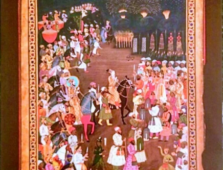 where the sky bleeds henna