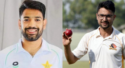 two pakistan players to make debut in first test against england