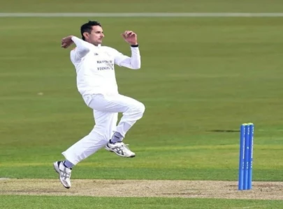 mohammad abbas completes 100 wickets for hampshire county mohammad abbas completes 100 wickets for hampshire county