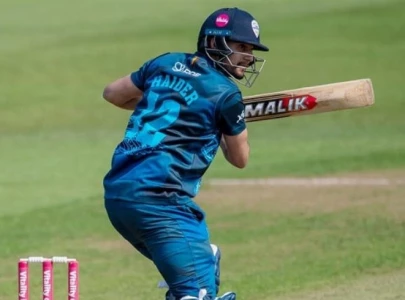 haider ali finally comes good with bat for derbyshire haider ali finally comes good with bat for derbyshire
