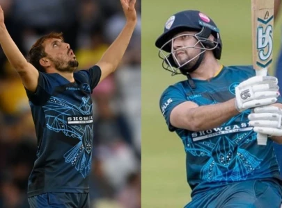 zaman picks four fer haider ties match for derbyshire with last ball four