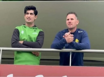 naseem shah is nearly the best fast bowler i have ever seen at that age tait