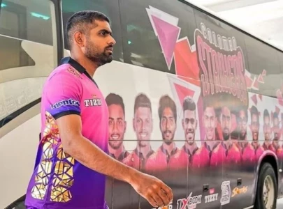 watch babar s grand welcome naseem s angry send off in lpl 2023