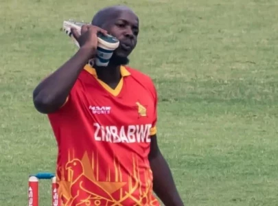 jongwe reveals reason behind shoe celebration after zimbabwe s win over india jongwe reveals reason behind shoe celebration after zimbabwe s win over india