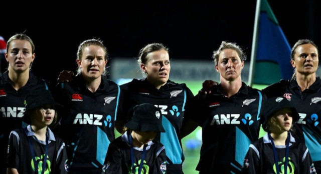 new zealand women s team fined for slow over rate in t20i against australia new zealand women s team fined for slow over rate in t20i against australia