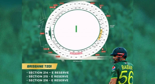 pakistani fan buys 800 tickets to form human flag at t20 match in australia