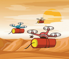 enter the new ied improvised explosive drone