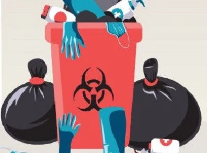 hazardous pandemic medical waste piles up