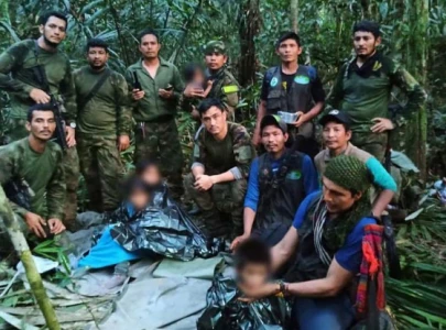 four colombian children found alive in jungle weeks after plane crash