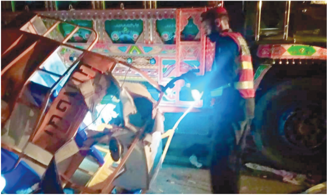 a tragic end a rescue service personnel looks into the squashed vehicle photo online a tragic end a rescue service personnel looks into the squashed vehicle photo online