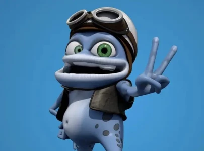 crazy frog returns for netflix s axel f promo two decades after topping charts