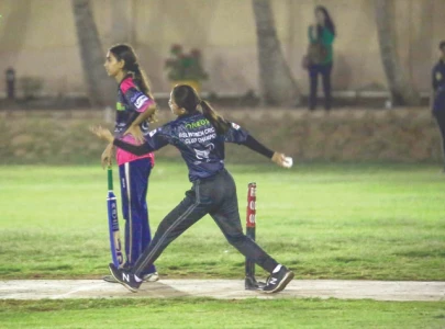 ramazan cricket fever women shine in night tournament