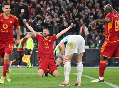 roma hammer brighton in europa league last eight