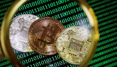 cryptocurrencies shown in the backdrop of binary code photo illustration by reuters