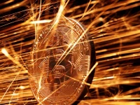 sparks strike representation of cryptocurrency bitcoin in this illustration taken november 24 2024 reuters dado ruvic illustration file photo