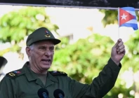 cuban president miguel diaz canel speaks during a ceremony to mark the 65th anniversary of the declaration of the socialist character of the cuban revolution in havana cuba april 16 2026 reuters