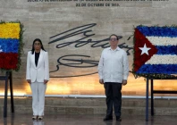 venezuela s interim president delcy rodriguez and cuban foreign minister bruno rodriguez padilla attend the ceremony promotions and decorations for heroes and martyrs honouring venezuelan and cuban military and security personnel who died during a us operation to capture venezuela s president nicolas maduro and his wife cilia flores in caracas venezuela january 8 2026 photo reuters venezuela s interim president delcy rodriguez and cuban foreign minister bruno rodriguez padilla attend the ceremony promotions and decorations for heroes and martyrs honouring venezuelan and cuban military and security personnel who died during a us operation to capture venezuela s president nicolas maduro and his wife cilia flores in caracas venezuela january 8 2026 photo reuters