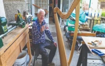 a harp worth 800 cups of tea a harp worth 800 cups of tea