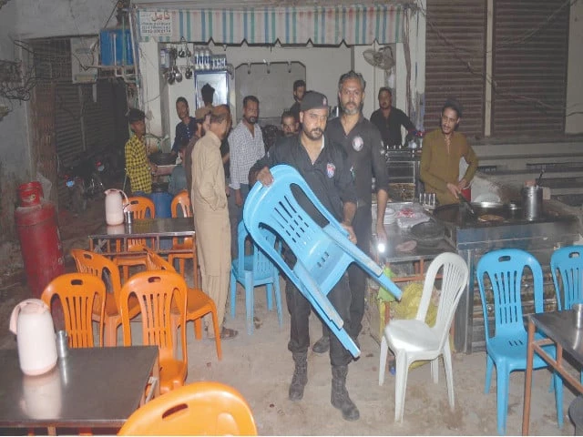 the police have restricted teashops to operate only until midnight in hyderabad the police have restricted teashops to operate only until midnight in hyderabad