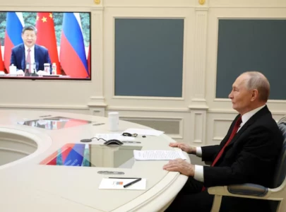 xi putin hail ties in video call as ukraine war nears anniversary