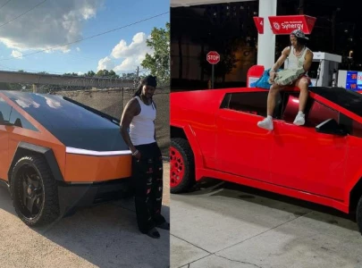 2 chainz unveils a customized cybertruck sparks social media comparison with lil baby 2 chainz unveils a customized cybertruck sparks social media comparison with lil baby