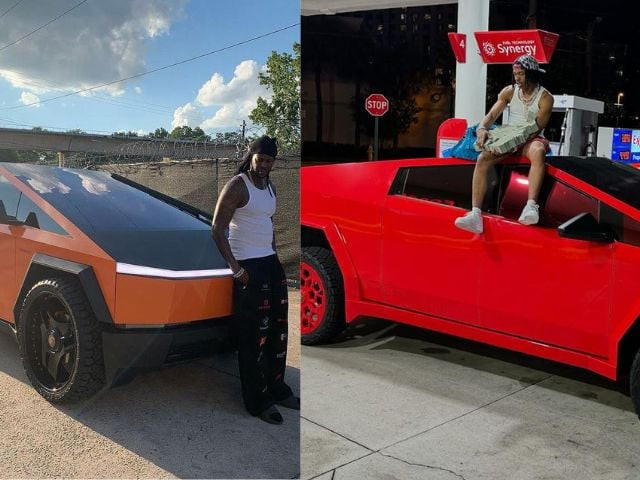 2 chainz unveils a customized cybertruck sparks social media comparison with lil baby 2 chainz unveils a customized cybertruck sparks social media comparison with lil baby