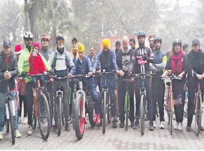 interfaith cycle ride highlights city heritage interfaith cycle ride highlights city heritage