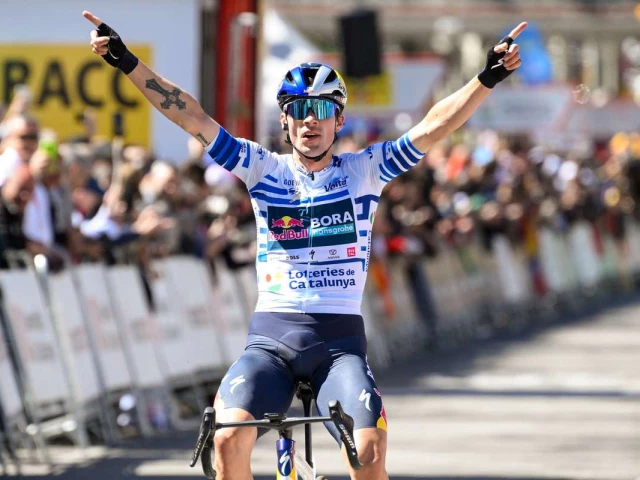 slovenian veteran primoz roglic won the tour of catalonia on sunday march 30 by powering to a solo triumph in the seventh stage in barcelona slovenian veteran primoz roglic won the tour of catalonia on sunday march 30 by powering to a solo triumph in the seventh stage in barcelona