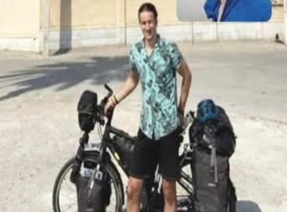 french german teenage cyclist held in iran