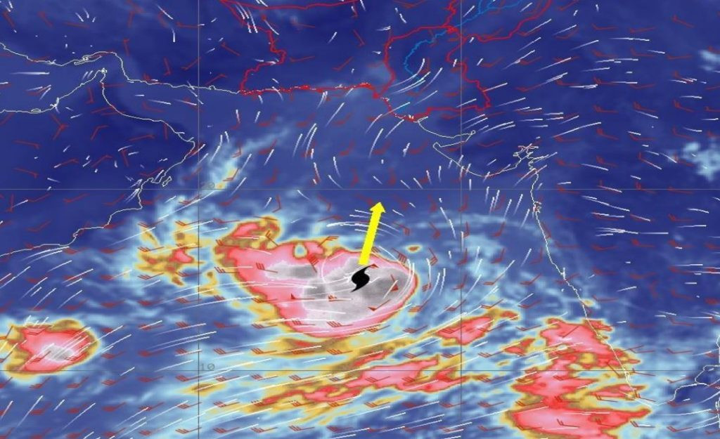 pakistan meteorological department pmd experts suggest that cyclone biporjoy was unlikely to make a landfall on the pakistani coastal belt but it might touch the makran coast and bring strong wind to sindh s coastline photo app