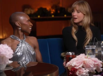 cynthia erivo reveals she has synesthesia and jennifer lawrence reacts hilariously