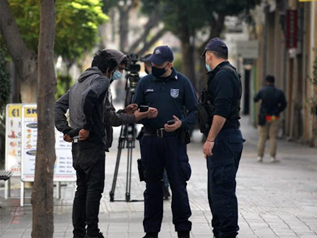 although police have not identified the suspects four are said to be food delivery drivers from pakistan and a cypriot of lebanese origin according to local media photo file