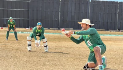 pakistan s test squad has begun preparations for their upcoming series against england