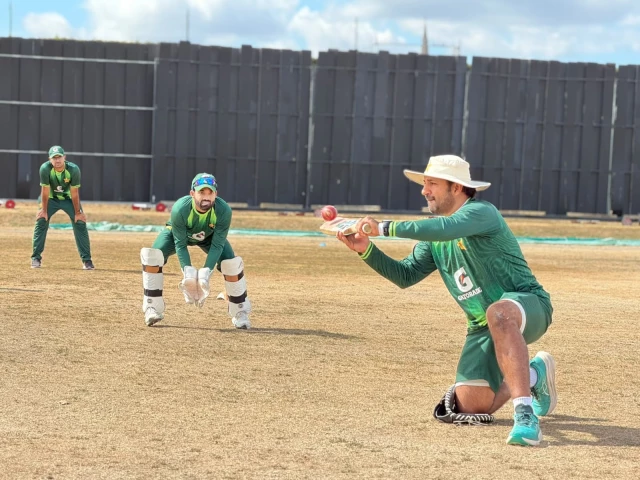 pakistan s test squad has begun preparations for their upcoming series against england pakistan s test squad has begun preparations for their upcoming series against england
