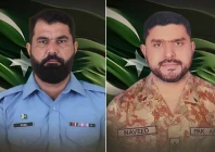 senior technician muhammad ayaz of the pakistan air force and havaldar muhammad naveed of the pakistan army succumbed to their injuries photo ispr