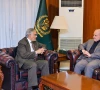 foreign minister ishaq dar and ambassador of iran reza amiri moghaddam photo mofa